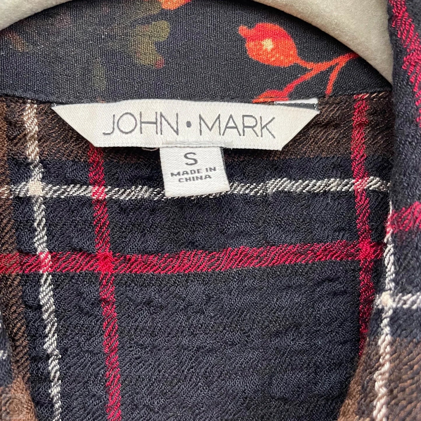 Tunic Long Sleeve By John Mark In Multi-colored, Size: S