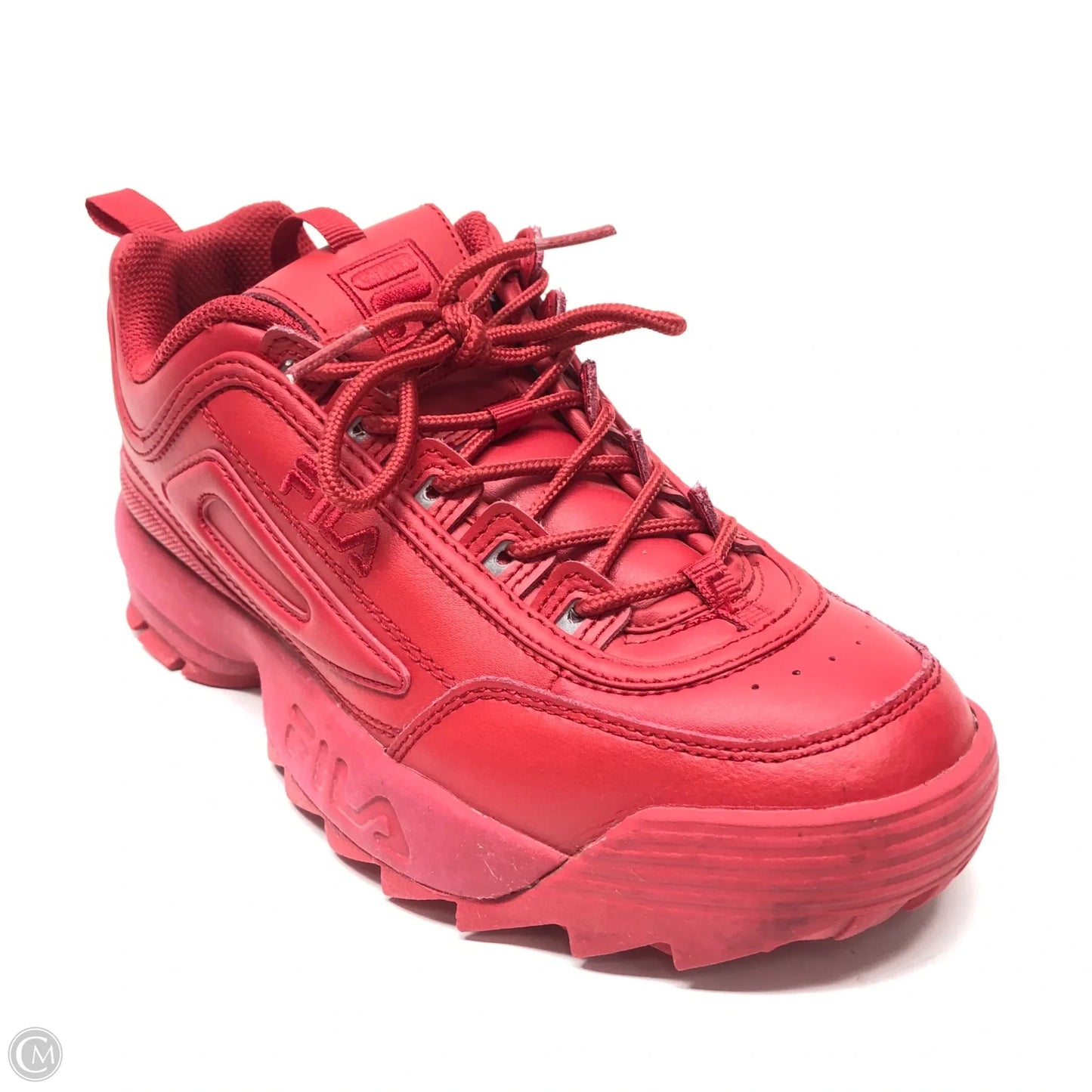 Shoes Athletic By Fila In Red, Size: 8.5