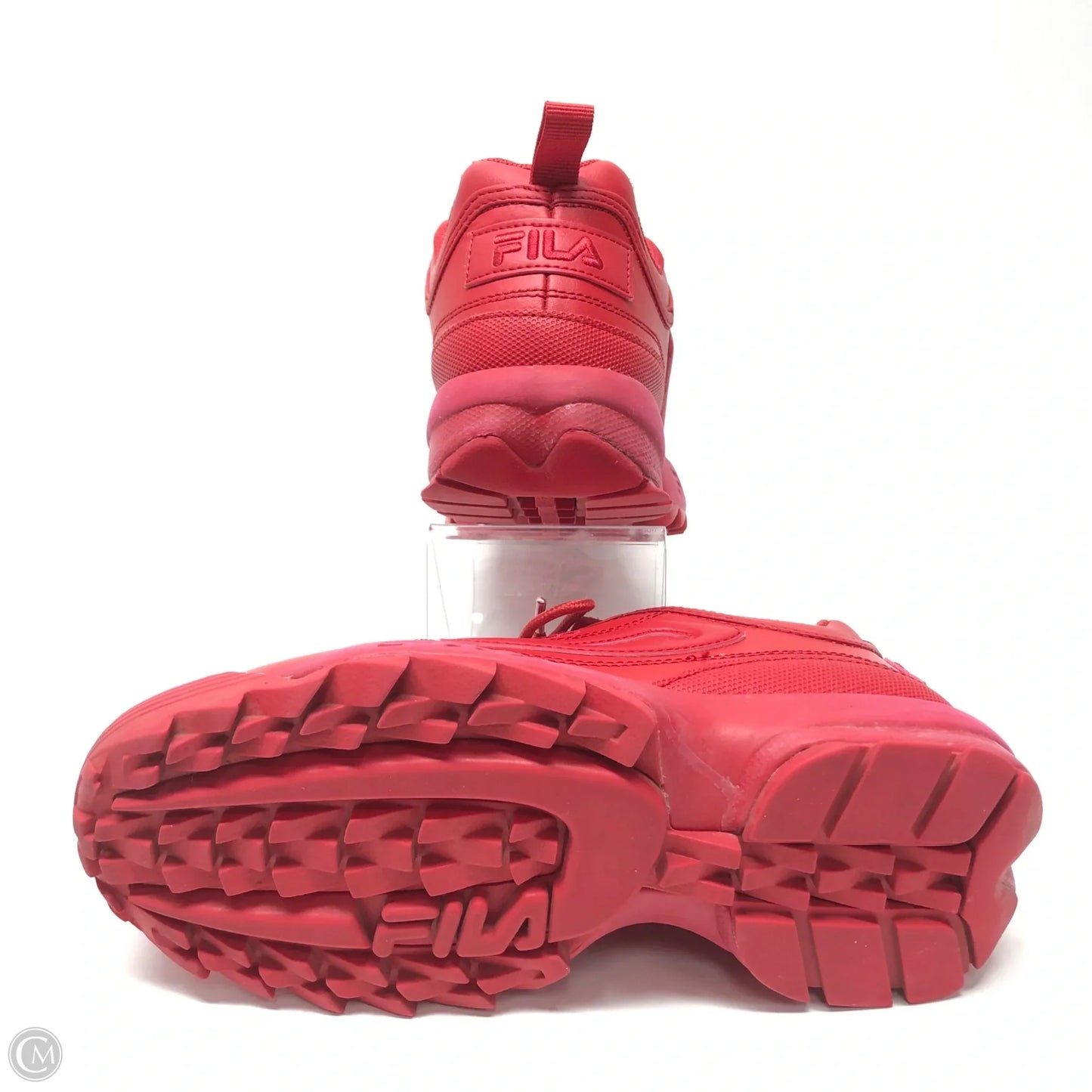 Shoes Athletic By Fila In Red, Size: 8.5