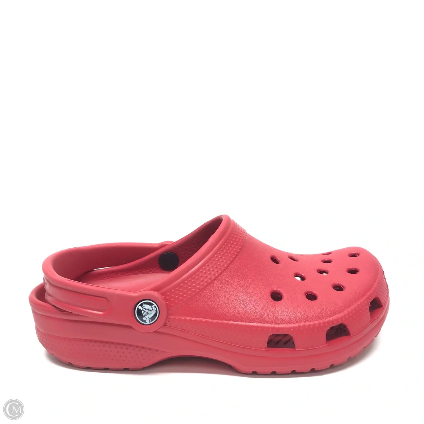 Shoes Flats By Crocs In Red, Size: 8