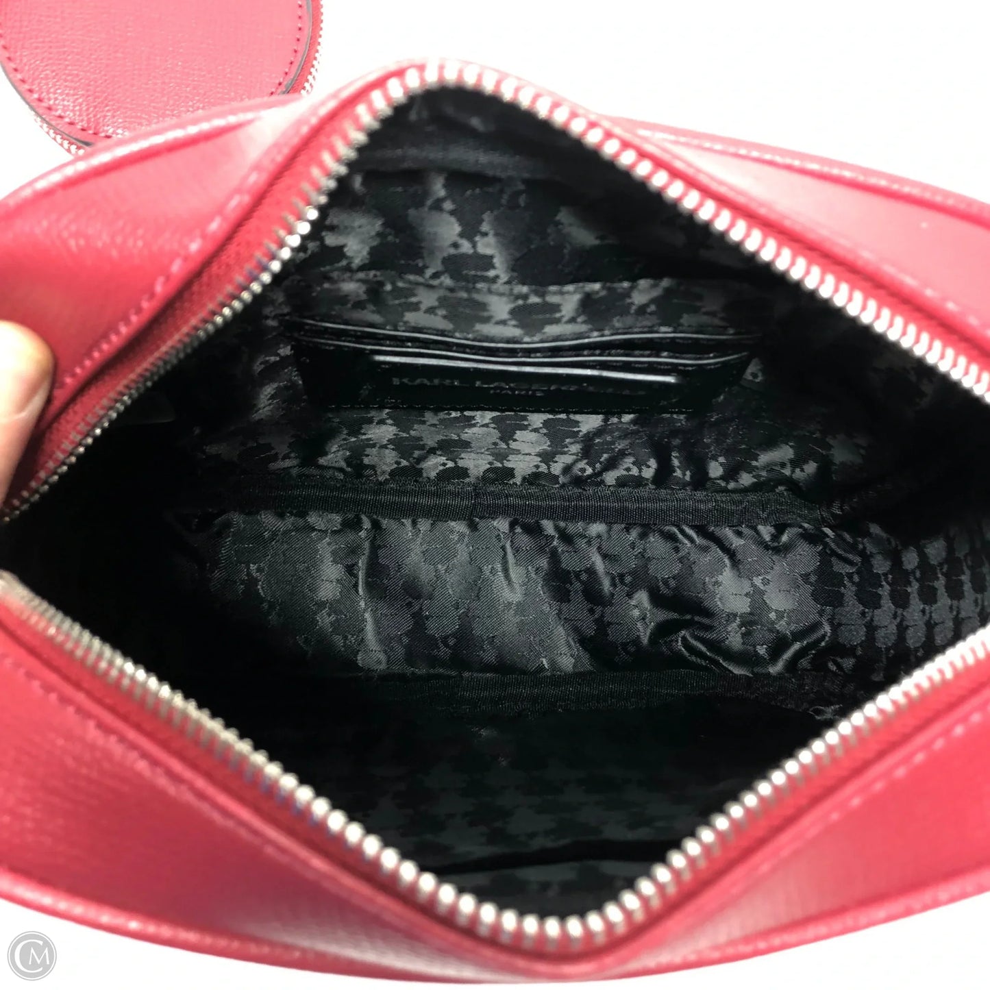 Crossbody Designer By Karl Lagerfeld, Size: Medium