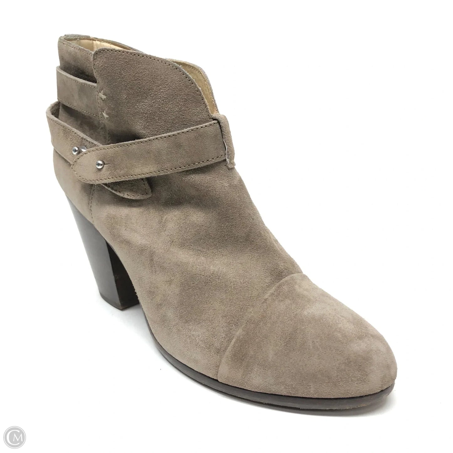 Boots Ankle Heels By Rag And Bone In Taupe, Size: 10