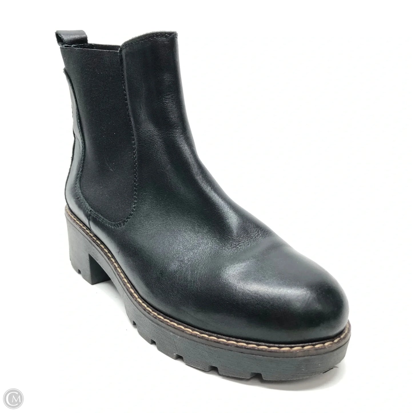 Boots Ankle Heels By Anthropologie In Black, Size: 10