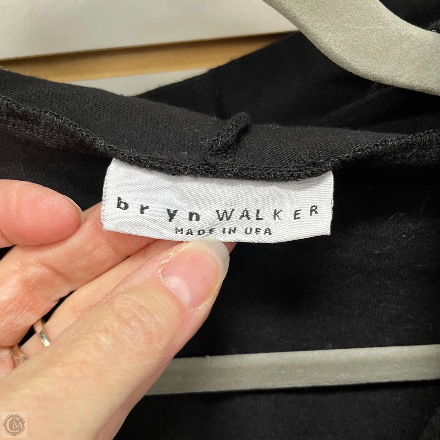 Sweatshirt Hoodie By Bryn Walker In Black, Size: Xxs