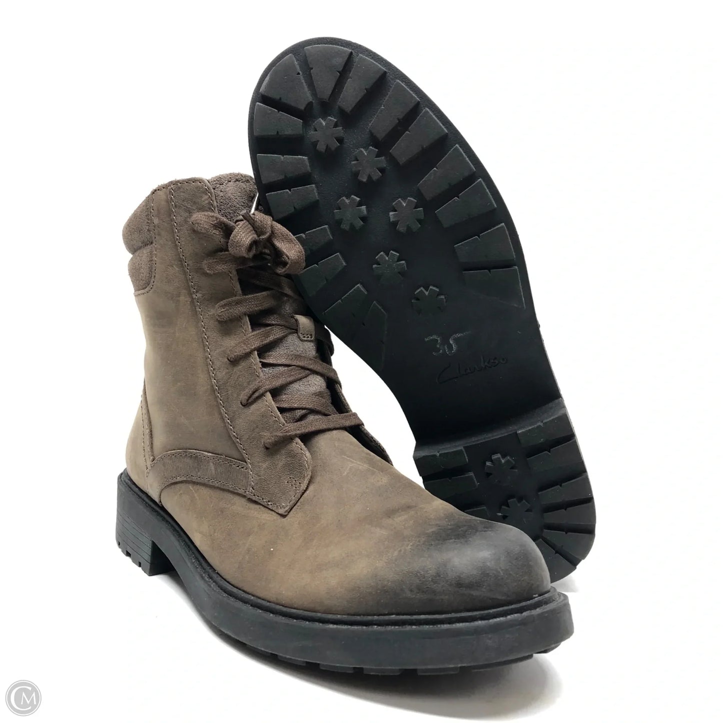 Boots Combat By Clarks In Brown, Size: 9