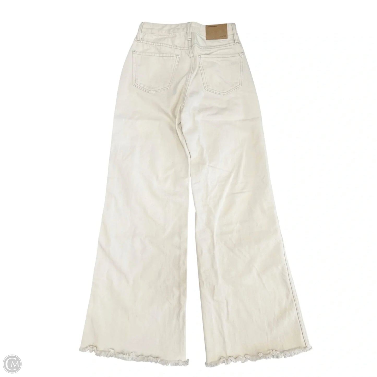 Jeans Wide Leg By Cmb In Tan Denim, Size: 2