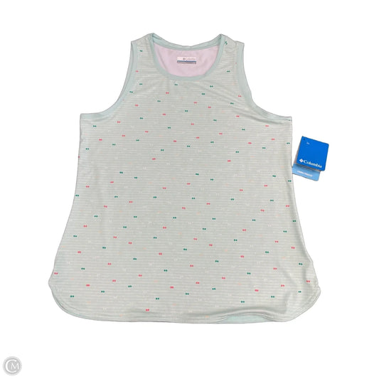 Athletic Tank Top By Columbia In Green, Size: L