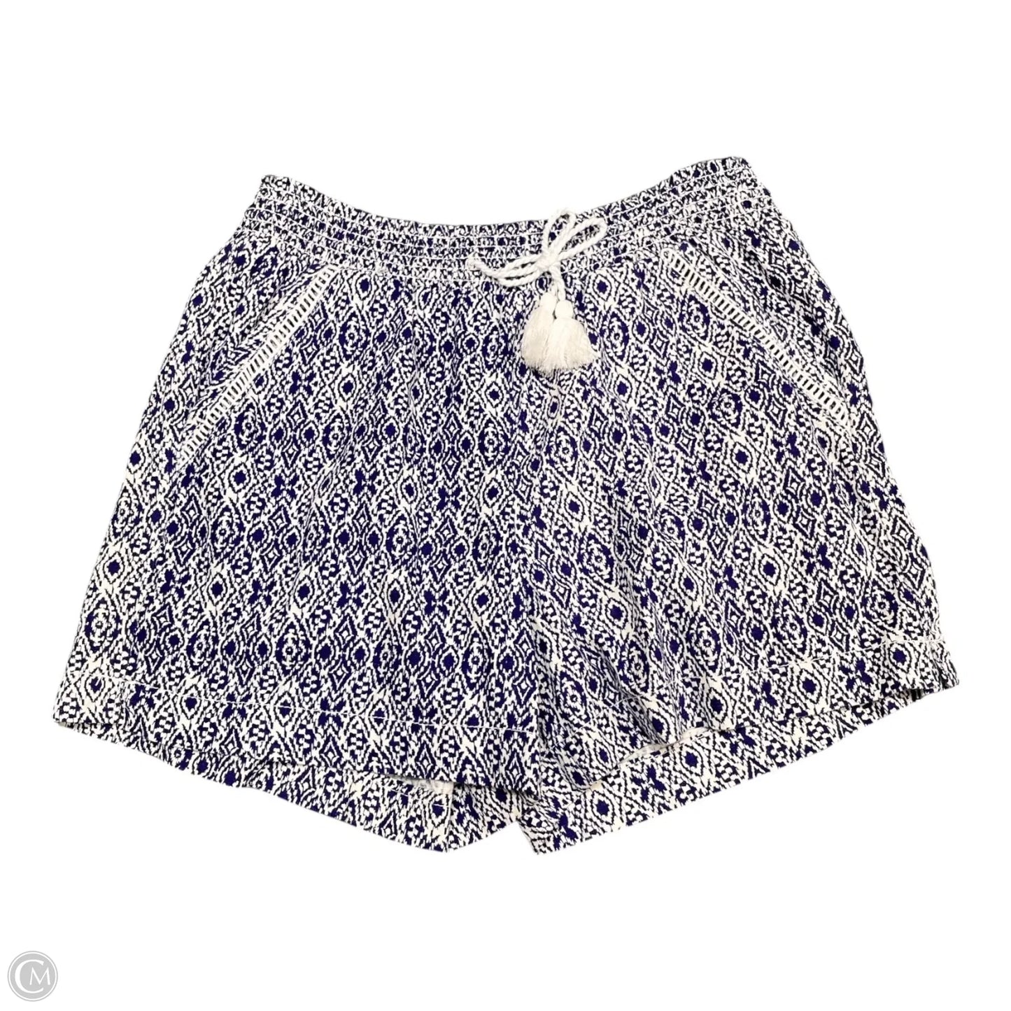 Shorts By Briggs In Blue & White, Size: M