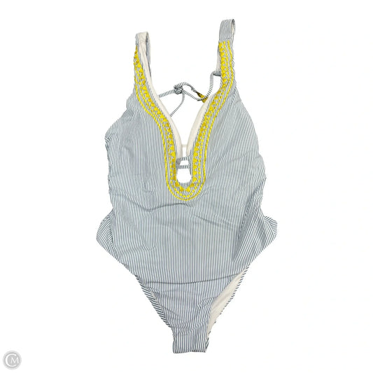 Swimsuit By Lucky Brand In Blue & White, Size: S