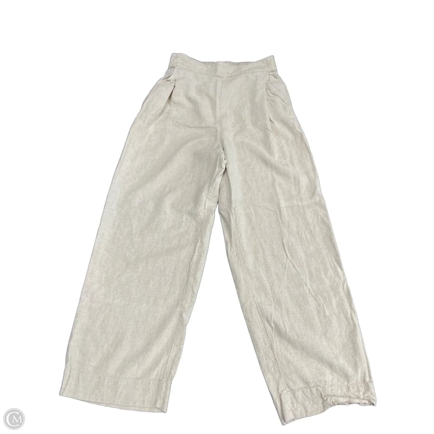 Pants Wide Leg By Madewell In Tan, Size: 0