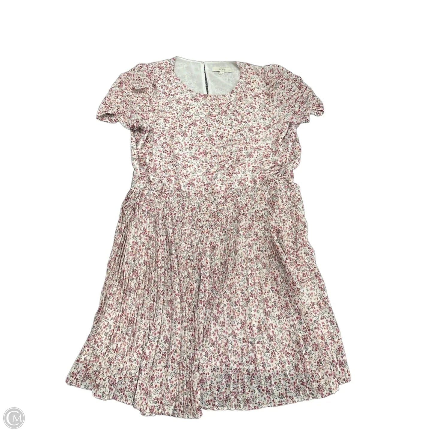 Dress Casual Short By Loft In Floral Print, Size: 18