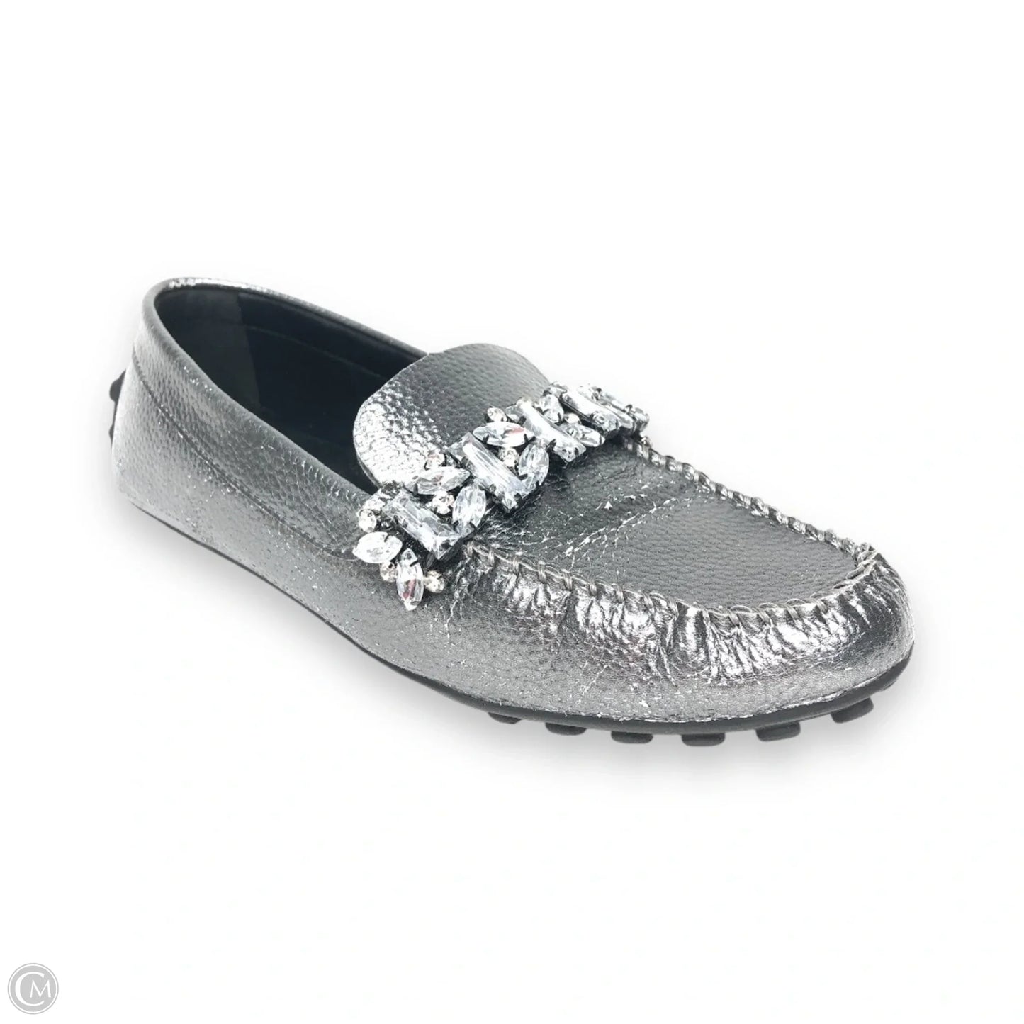 Shoes Designer By Karl Lagerfeld In Grey, Size: 7.5