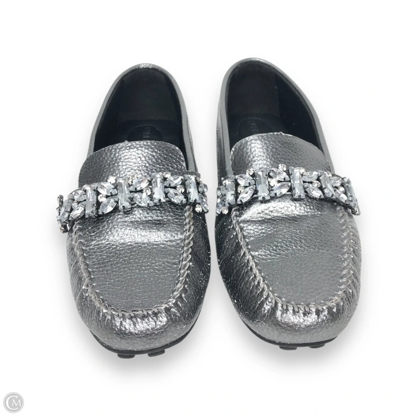 Shoes Designer By Karl Lagerfeld In Grey, Size: 7.5