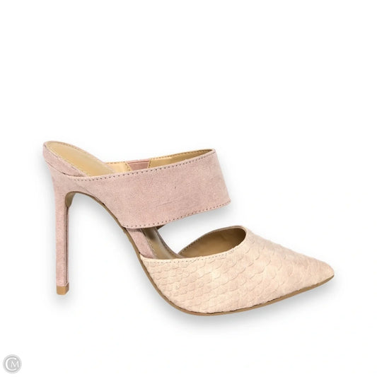 Shoes Heels Stiletto By Express In Pink, Size: 6