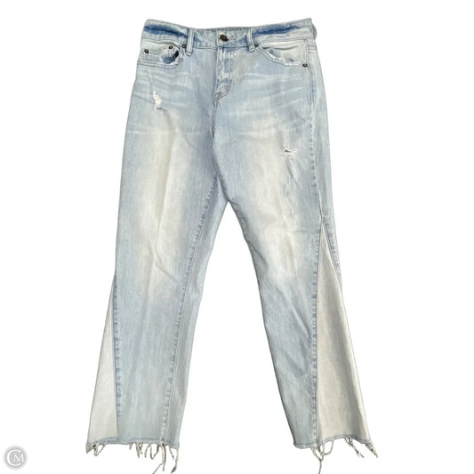 Jeans Cropped By Pistola In Blue Denim, Size: 4