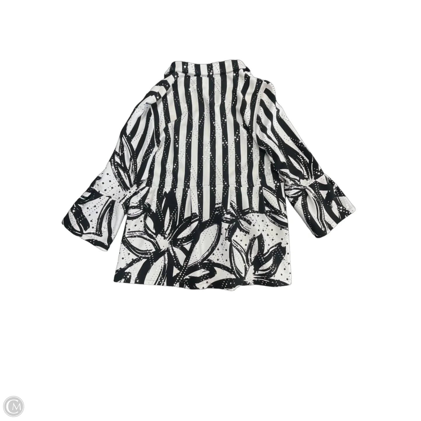 Jacket Other By Frank Lyman In Black & White, Size: 8