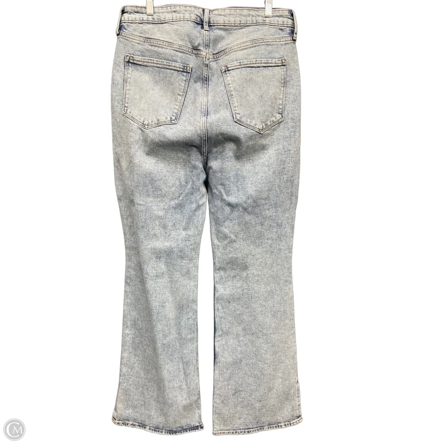 Jeans Flared By Old Navy In Blue Denim, Size: 14
