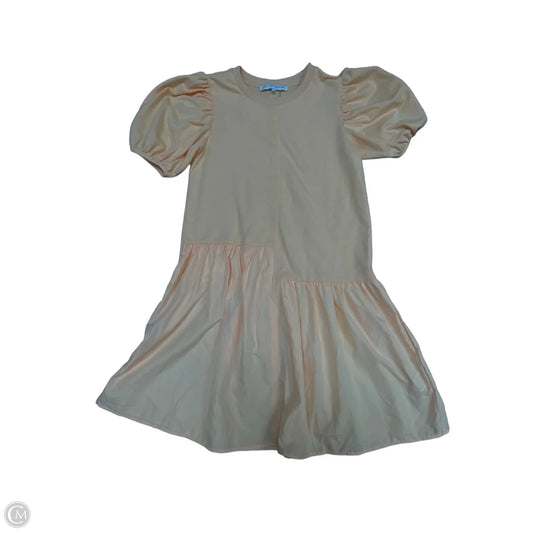 Dress Casual Short By English Factory In Peach, Size: Xs