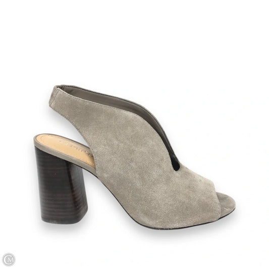 Shoes Heels Block By Gibson And Latimer In Taupe, Size: 9