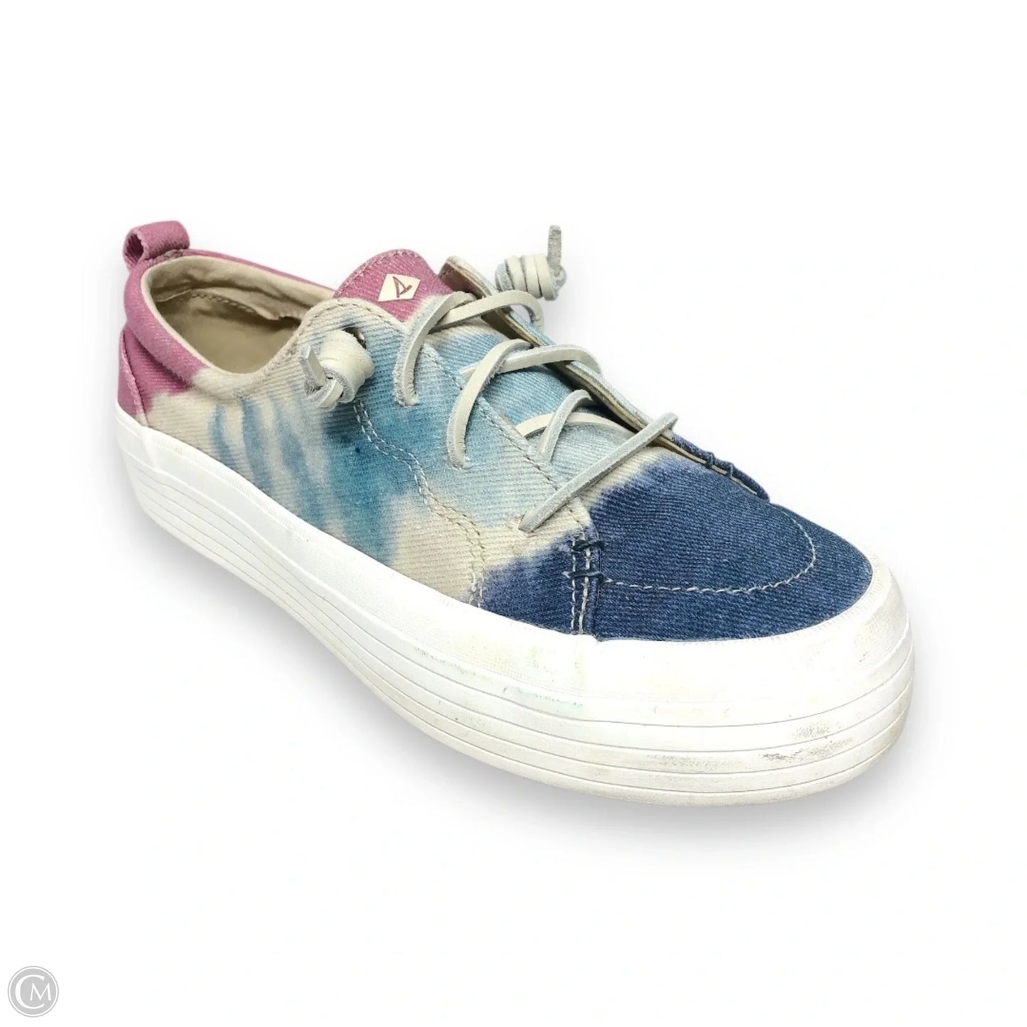 Shoes Sneakers By Sperry In Tie Dye Print, Size: 9.5
