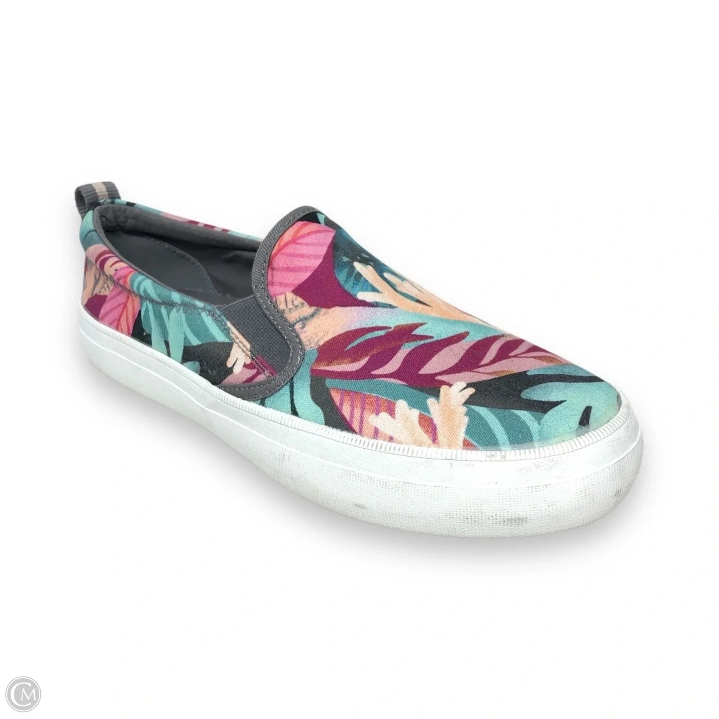 Shoes Sneakers By Sperry In Tropical Print, Size: 7