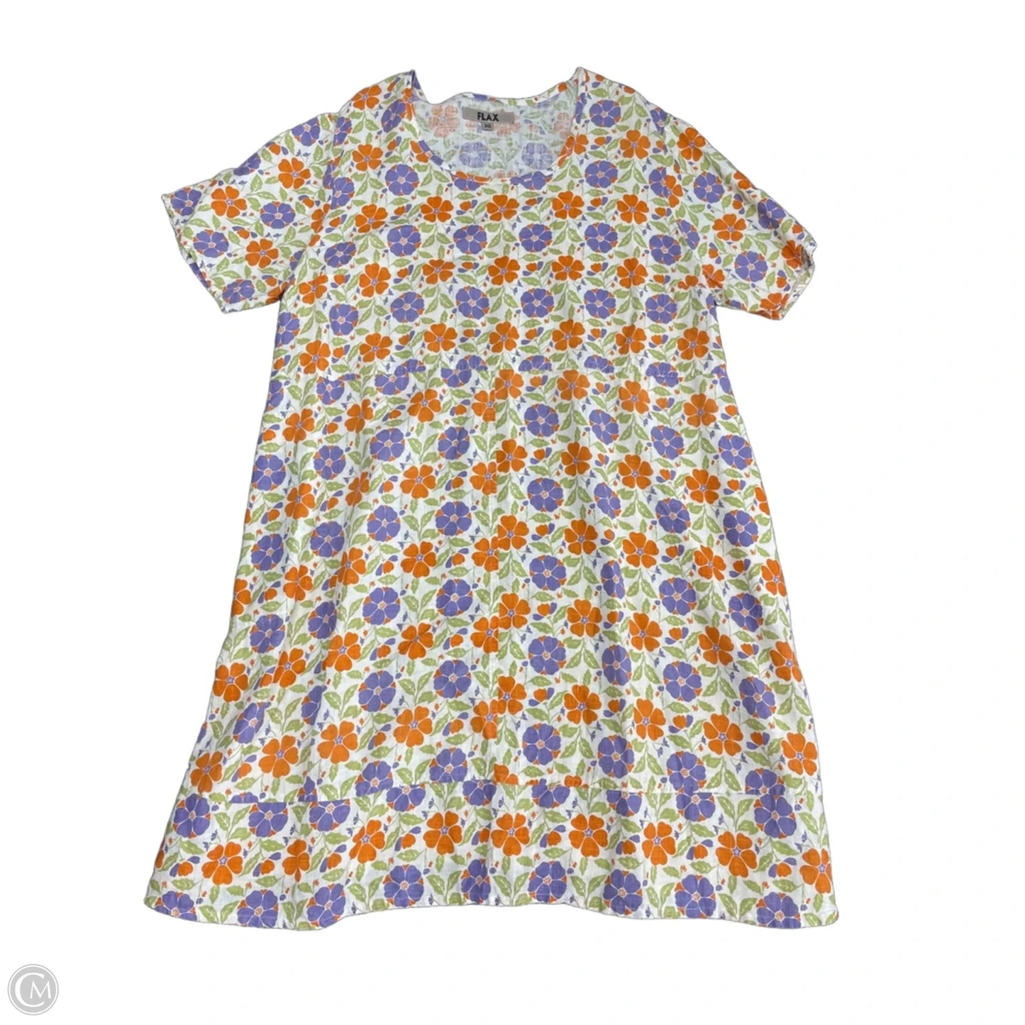 Dress Casual Short By Flax In Floral Print, Size: 2x