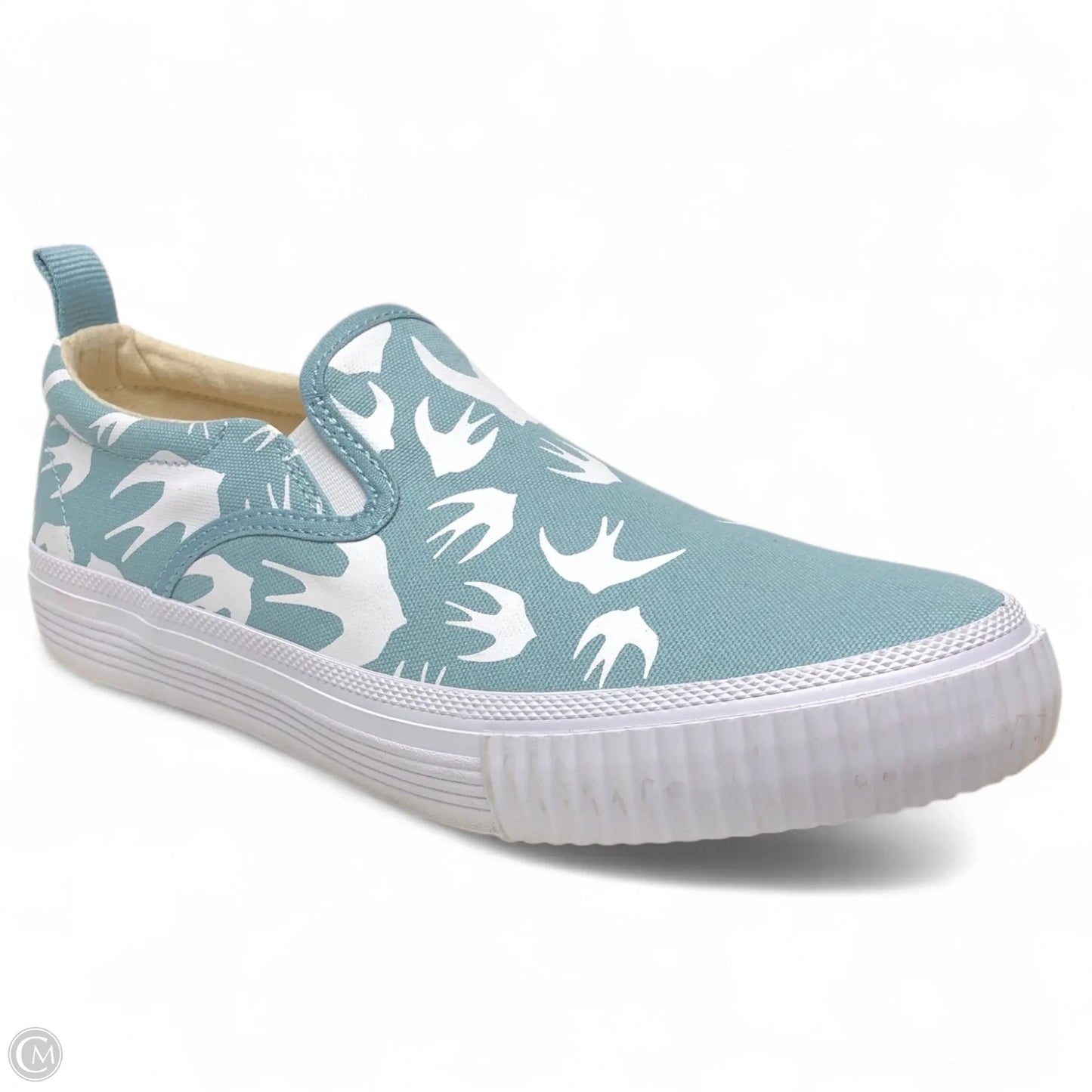 Shoes Flats By Clothes Mentor In Blue, Size: 10