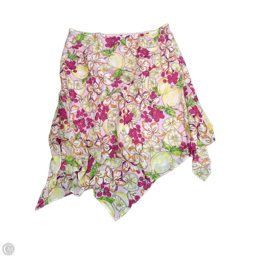 Skirt Midi By Lane Bryant In Floral Print, Size: 3x