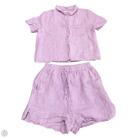 Shorts Set By Cmc In Purple, Size: S