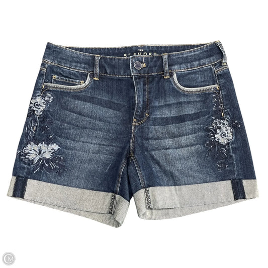 Shorts By Loft In Blue Denim, Size: 0
