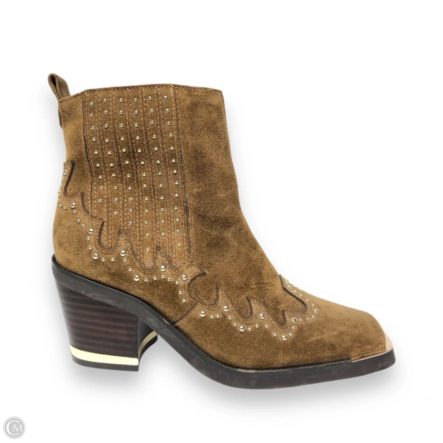 Boots Western By Vince Camuto In Brown, Size: 6