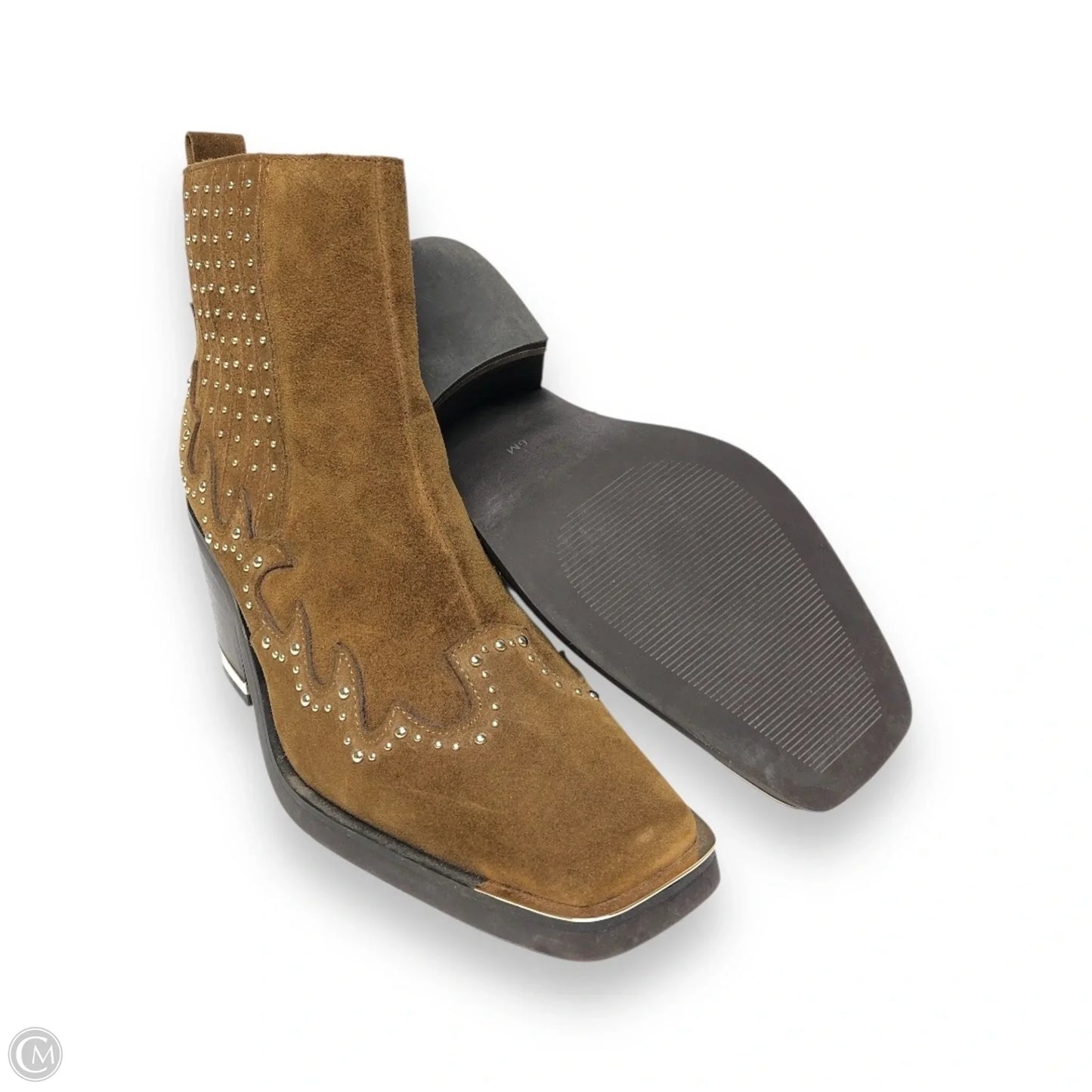 Boots Western By Vince Camuto In Brown, Size: 6