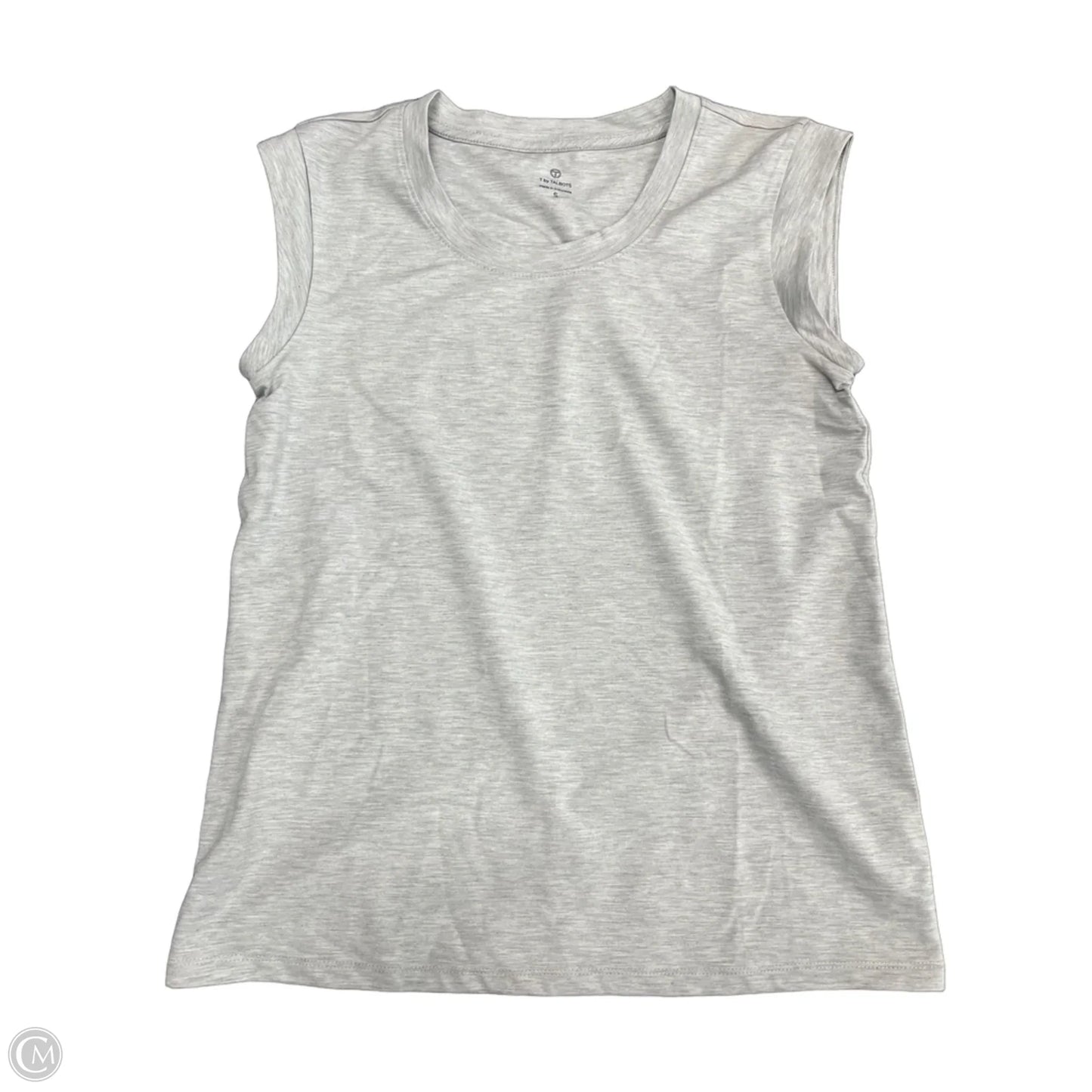 Top Sleeveless Basic By Talbots In Grey, Size: S