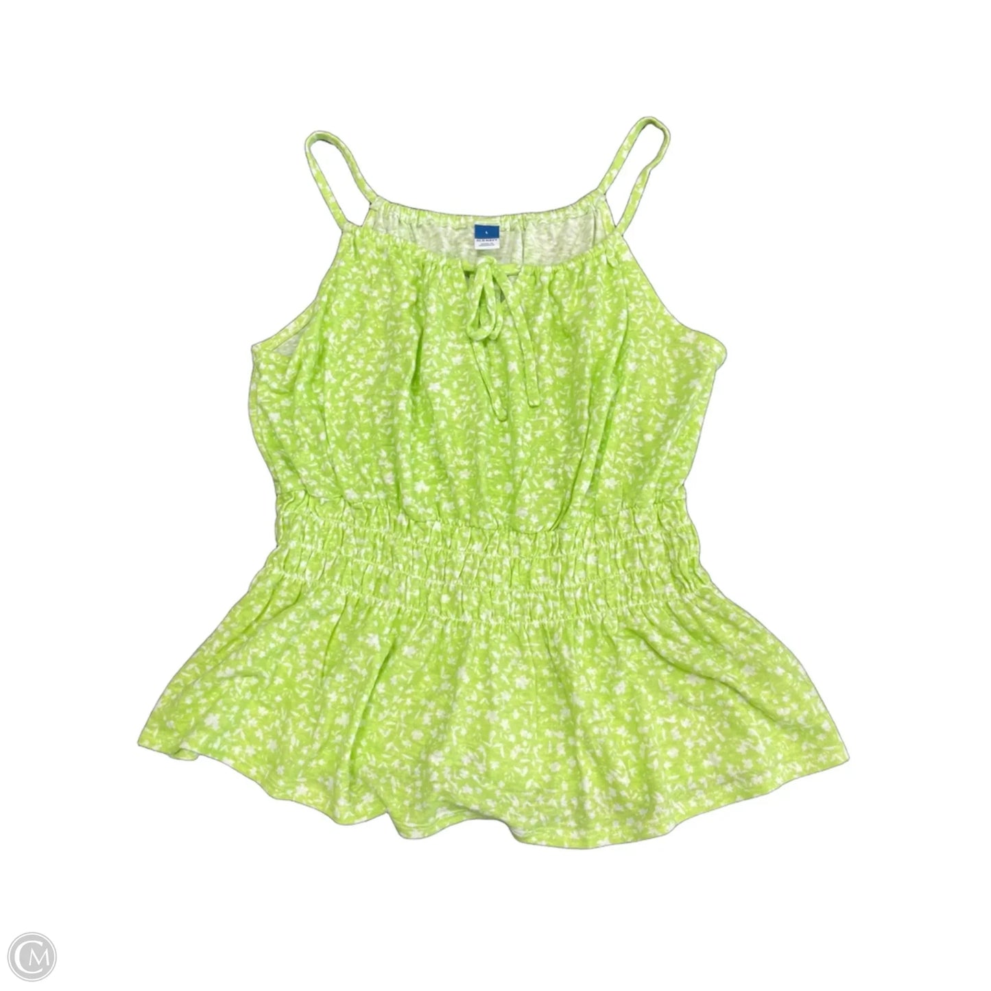 Top Sleeveless By Old Navy In Green, Size: L