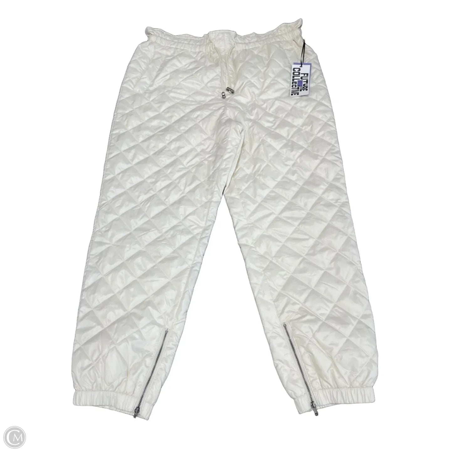 Pants Joggers By Future Collective In Beige, Size: Xl