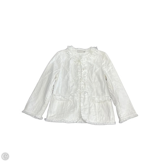 Jacket Other By Chicos In White, Size: Xs