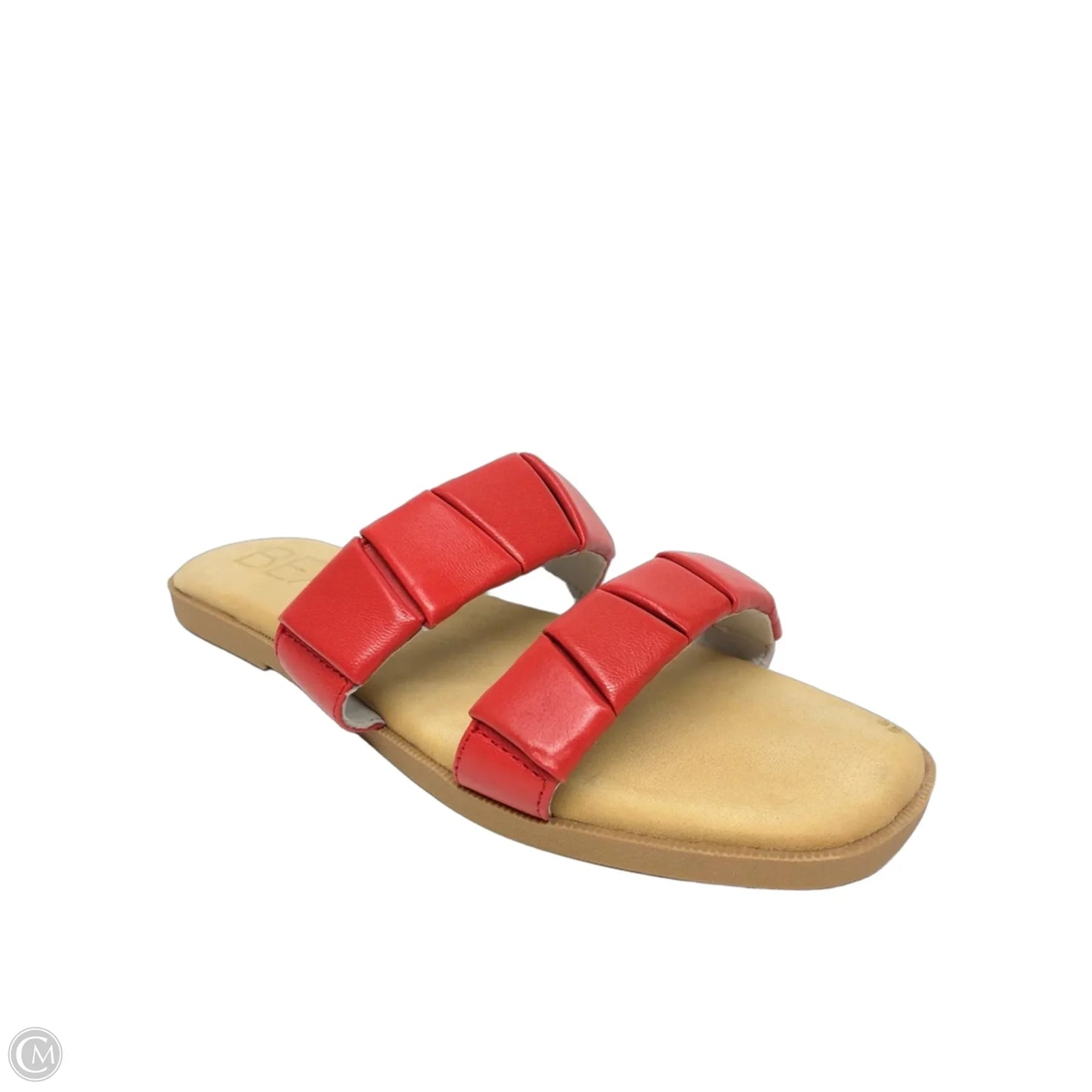 Sandals Flats By Clothes Mentor In Red, Size: 10