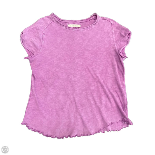 Top Short Sleeve Basic By We The Free In Purple, Size: M