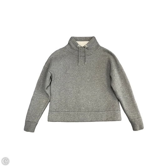 Sweatshirt Collar By Banana Republic In Grey, Size: S