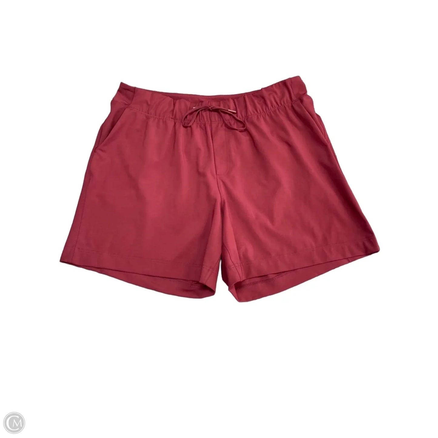 Athletic Shorts By Livi Active In Maroon, Size: 1x