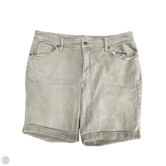 Shorts By Universal Thread In Green Denim, Size: 16