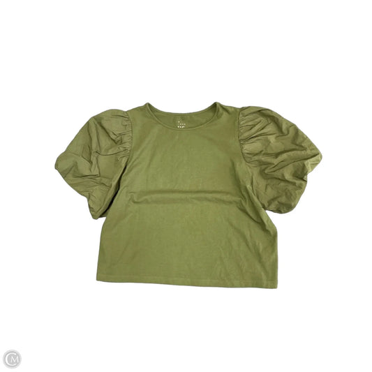 Top Short Sleeve By A New Day In Green, Size: Xxl