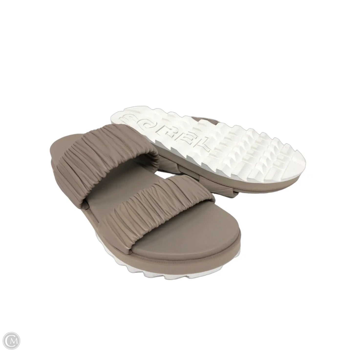 Sandals Flats By Sorel In Taupe, Size: 9