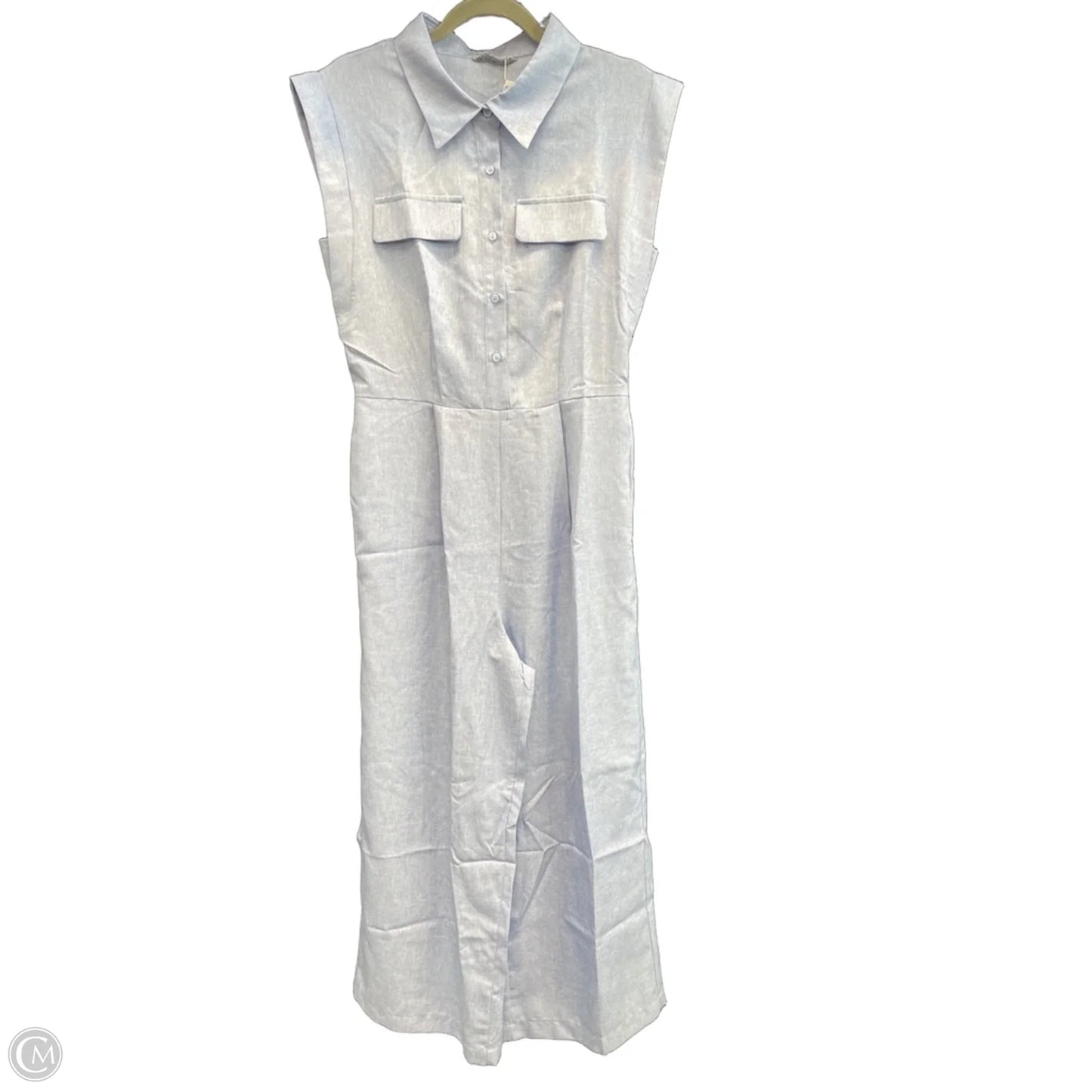 Jumpsuit By Cme In Blue, Size: M