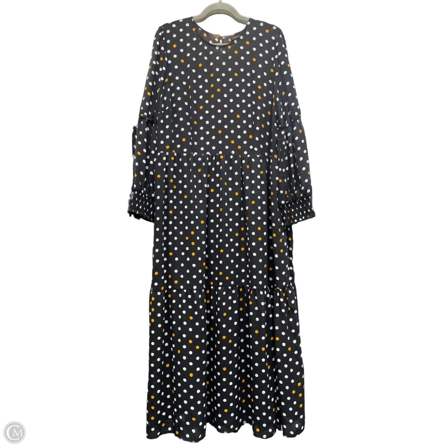 Dress Casual Midi By Who What Wear In Black, Size: Xxl
