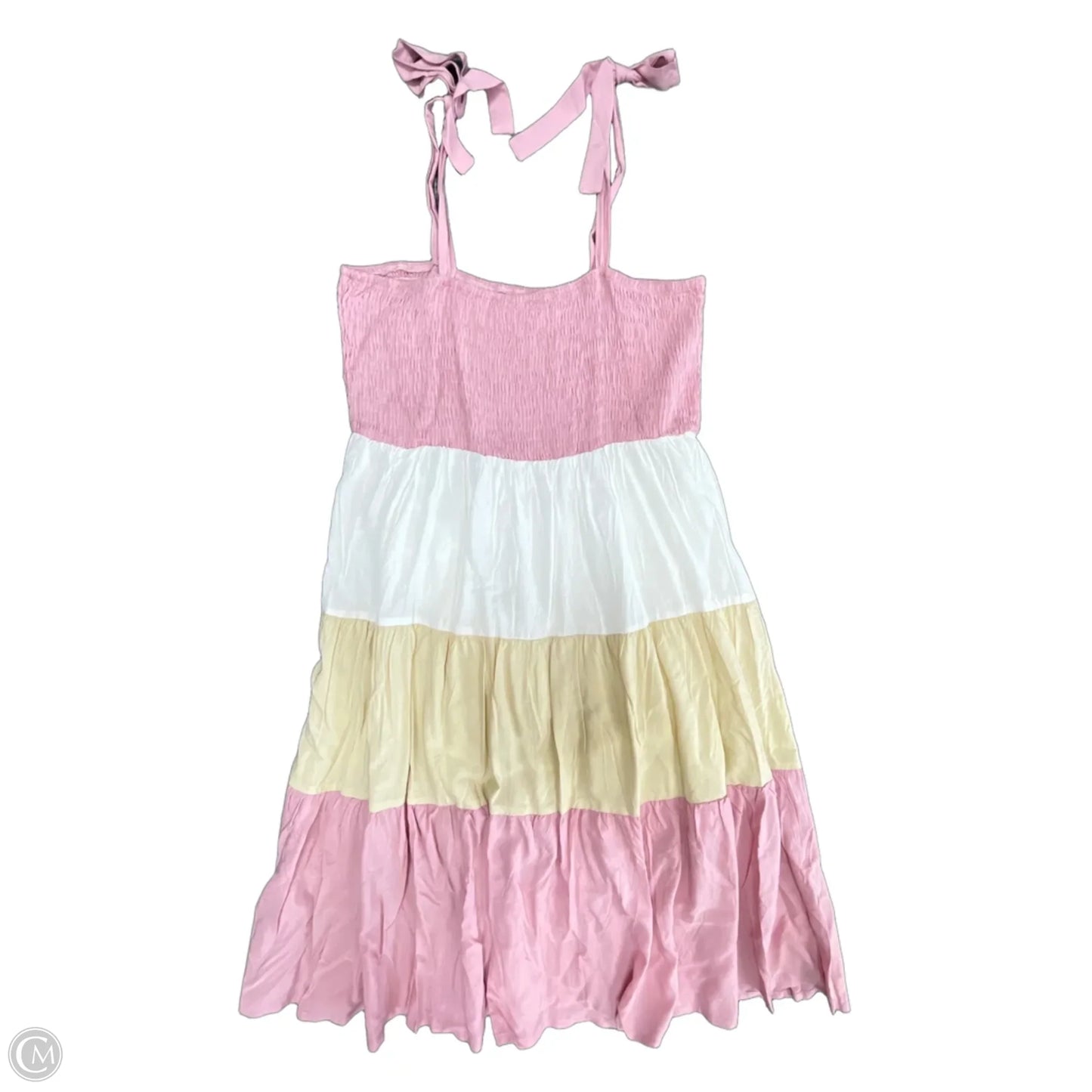 Dress Casual Short By Cme In Pink, Size: Xl