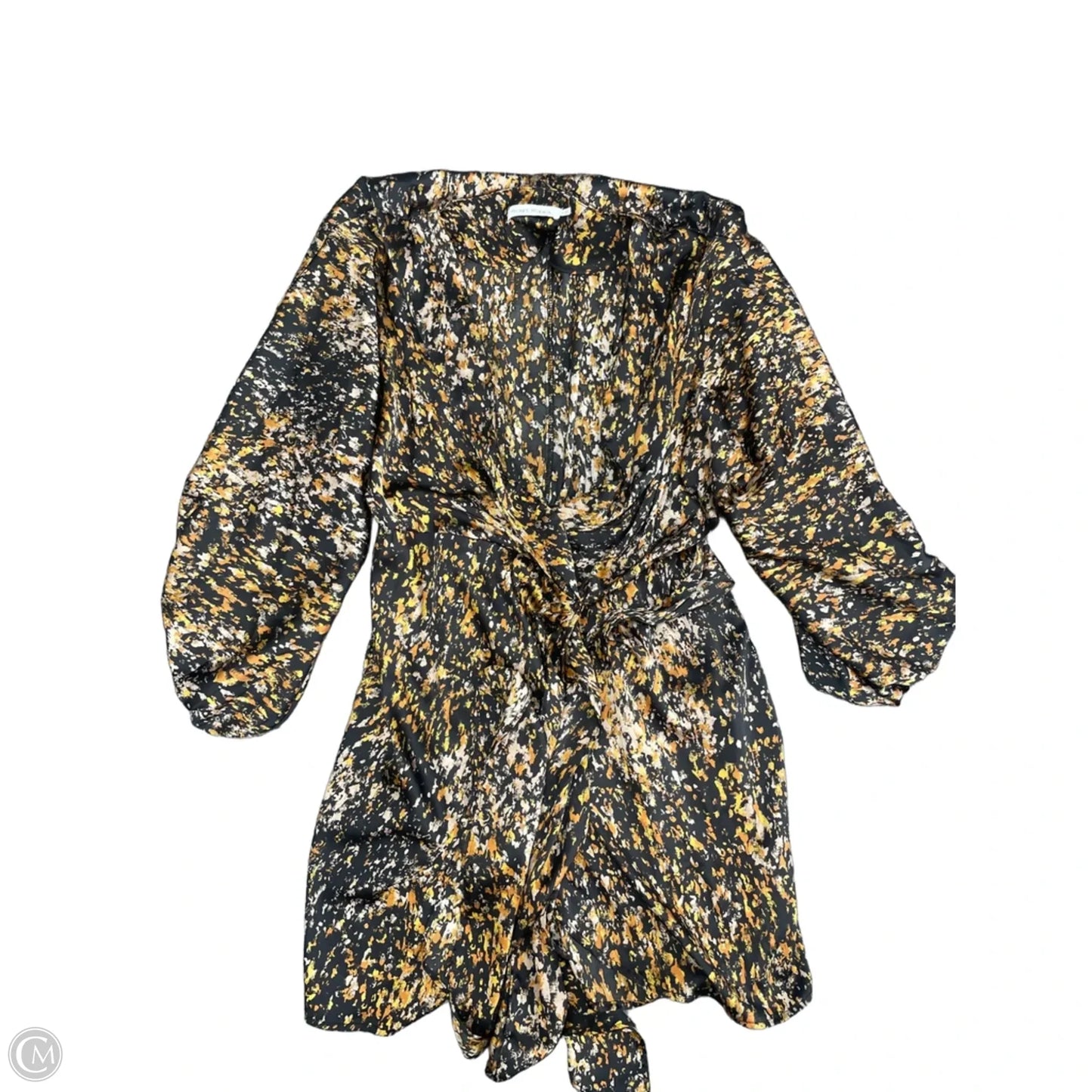 Dress Casual Short By Clothes Mentor In Black & Brown, Size: L