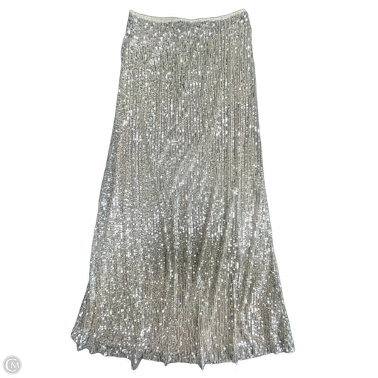 Skirt Maxi By Old Navy In Silver & Tan, Size: Xs