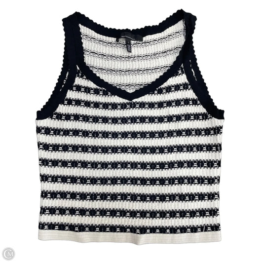 Top Sleeveless By White House Black Market In Black & White, Size: L