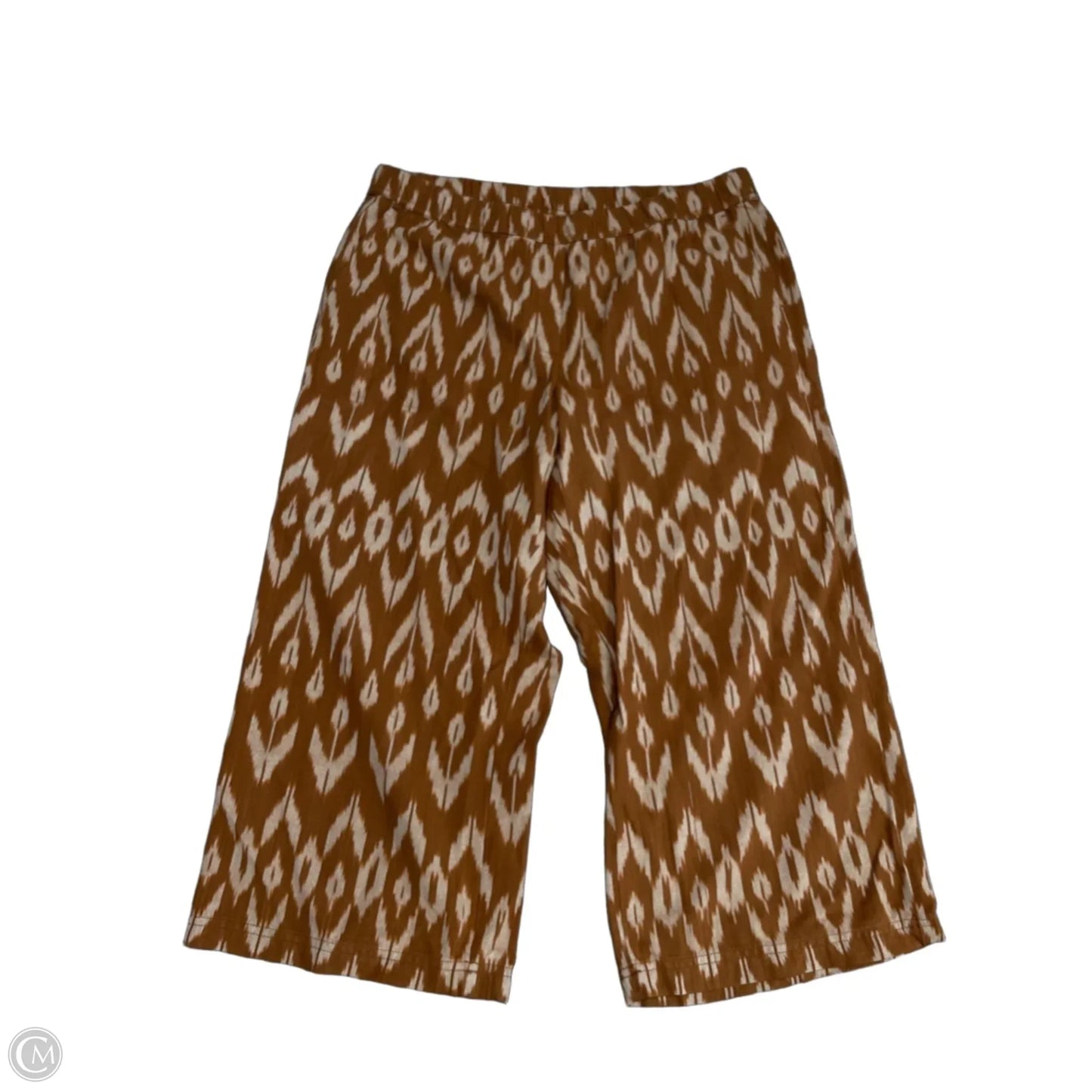 Pants Cropped By J. Jill In Brown, Size: Lp